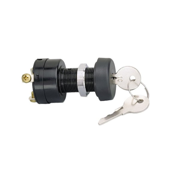 ROT/IGN SW 3POS KEYED 20A/12VDC